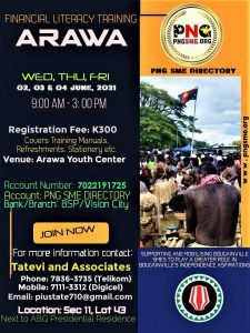 Arawa, Financial Literacy Training 